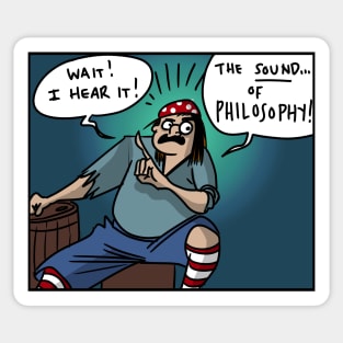 The Sound of Philosophy Sticker